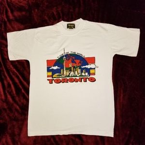 Vintage 90’s Top of the World Toronto, Canada Tee